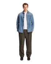 Blue Denim Overshirt | PDP | Antonia