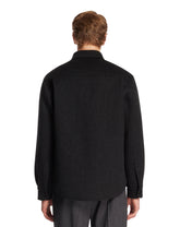 Overshirt In Cashmere Nera | PDP | Antonia