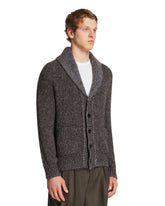 Black Cashmere and Silk Cardigan | PDP | Antonia