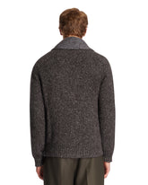 Black Cashmere and Silk Cardigan | PDP | Antonia