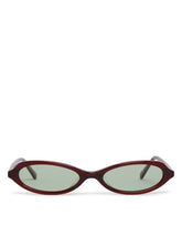 Burgundy Echo Sunglasses - SUNGLASSES | PLP | Antonia