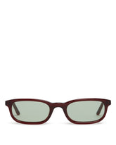 Burgundy Flossie Sunglasses - SUNGLASSES | PLP | Antonia