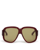 Burgundy Winnie Sunglasses - SUNGLASSES | PLP | Antonia