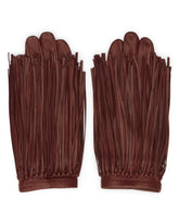 Guanti Con Frange Burgundy | PDP | Antonia