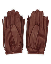 Guanti Con Frange Burgundy | PDP | Antonia