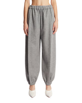 Gray Cashmere Jogging Trousers | PDP | Antonia