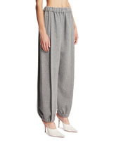 Gray Cashmere Jogging Trousers | PDP | Antonia