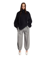 Gray Cashmere Jogging Trousers | PDP | Antonia