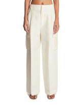 Pantaloni Con Tasche Bianchi | PDP | Antonia