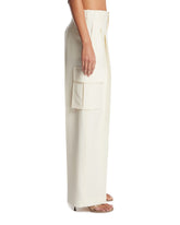 Pantaloni Con Tasche Bianchi | PDP | Antonia