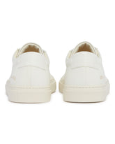 White Leather Achille Sneakers | PDP | Antonia