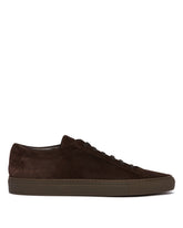 Brown Suede Original Achilles Low Sneakers - New arrivals men's shoes | PLP | Antonia