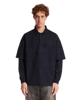 Blue Zack Double-Sleeve Polo | PDP | Antonia