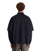 Blue Zack Double-Sleeve Polo | PDP | Antonia