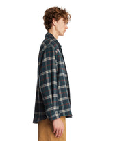 Green Check Wool Shirt | PDP | Antonia