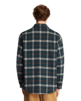 Green Check Wool Shirt | PDP | Antonia