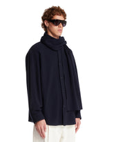 Camicia Con Sciarpa George Blu | PDP | Antonia