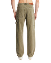 Green Cotton Denim Carpenter Jeans | PDP | Antonia