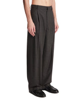 Gray Viscose Trousers | PDP | Antonia