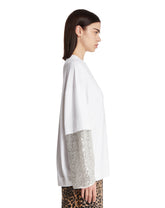 White Troy Double-Sleeve T-Shirt | PDP | Antonia
