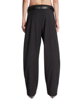 Pantaloni Ronda In Lana Neri | PDP | Antonia