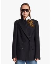Blue Barrysta Wool Blazer | PDP | Antonia