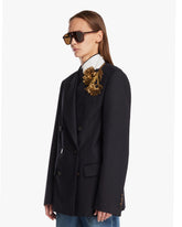Blue Barrysta Wool Blazer | PDP | Antonia