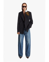 Blue Barrysta Wool Blazer | PDP | Antonia