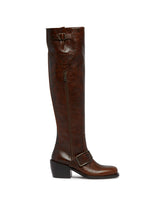 Brown Over-The-Knee Boots | PDP | Antonia