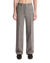 Pantaloni In Lana Grigi | PDP | Antonia