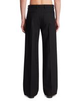 Black Trousers With Integrated Belt | PDP | Antonia