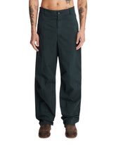 Green Cotton Trousers | PDP | Antonia