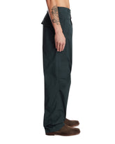 Green Cotton Trousers | PDP | Antonia