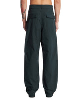 Green Cotton Trousers | PDP | Antonia