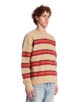 Maglione A Righe Beige | PDP | Antonia