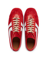 Sneakers In Suede Rosse | PDP | Antonia