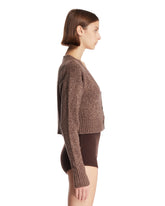Beige Ebba V-Neck Cardigan | PDP | Antonia