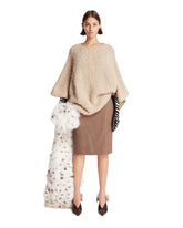 Beige Joanna Cashmere Cape | PDP | Antonia