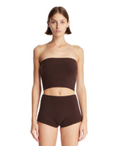 Brown Cashmere Top | PDP | Antonia