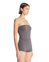 Gray Jerrie Strapless Body | PDP | Antonia