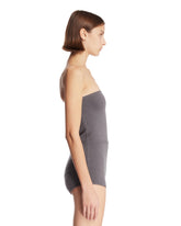 Gray Jerrie Strapless Body | PDP | Antonia