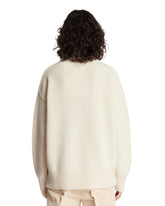 Maglione A Collo Alto In Cashmere Bianco | PDP | Antonia