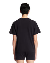 T-Shirt Basic In Cotone E Cashmere Blu | PDP | Antonia