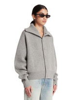 Gray Cashmere Cardigan | PDP | Antonia