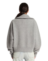 Gray Cashmere Cardigan | PDP | Antonia