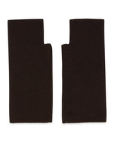 Brown Cashmere Fingerless Gloves | PDP | Antonia