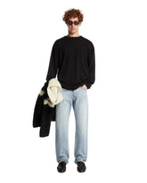 T-Shirt In Cotone E Cashmere Nera | PDP | Antonia