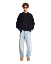 Cardigan In Cashmere Blu | PDP | Antonia