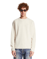 Maglione Girocollo In Cashmere Bianco | PDP | Antonia