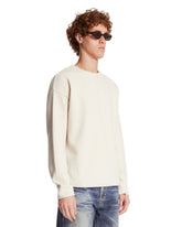 Maglione Girocollo In Cashmere Bianco | PDP | Antonia